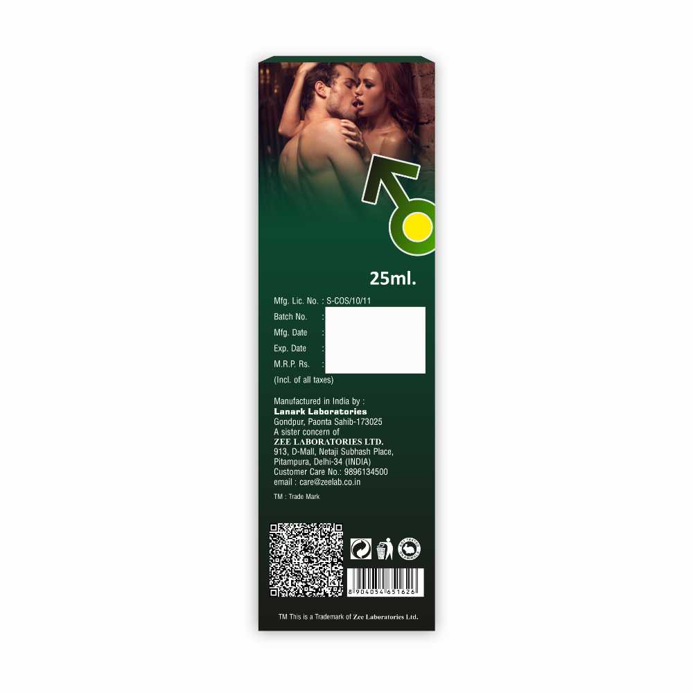 Da' ZEAGRA Power Massage Oil For Men